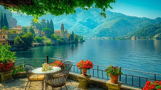 Coffee Shop Ambience  Jazz Relaxing Music ☕ Soft Jazz Music amp Nature Sound Birdsong [upl. by Ches]