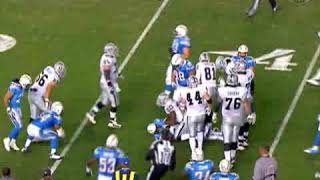 Raiders vs Chargers 2008 Week 14 [upl. by Dowell622]