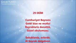 29 Ekim Şiiri [upl. by Einnoc]