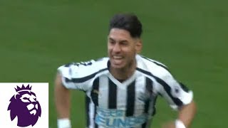 Newcastle complete thrilling comeback with goal against Everton  Premier League  NBC Sports [upl. by Aleehs]