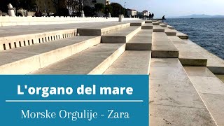 Lorgano del mare  Morske Orgulije  Zara [upl. by Kerin]