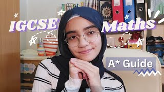 How to get an A 9 in IGCSE MATHS CIE 0580  Complete guide [upl. by Reinhard560]