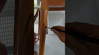 Wood graining wood grain painting wood polishing wood texture [upl. by Urbannai]