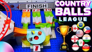 Countryballs League Marble Race 11th Round  Who Will Win [upl. by Katerine]