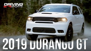 2019 Dodge Durango GT AWD Review  Snow Dirt and 060 drivingsportstv [upl. by Savihc485]