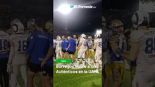 Borregos Monterrey vence a Auténticos Tigres en el Clásico Regio de la Onefa [upl. by Ahsratan949]