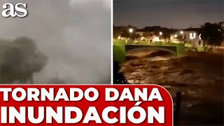 El BRUTAL TORNADO que arrasó VALENCIA y la consecuente CRECIDA de los RÍOS [upl. by Barde]