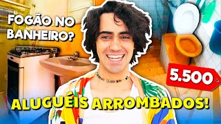 OS PIORES ALUGUÉIS DE APARTAMENTO DO BRASIL rindo pra não chorar kk [upl. by Morita]