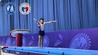 Karl Jahrel Eldrew Yulo🥇🇵🇭14433 Vault Finals Mens Artistic Gymnastics Asian Championships [upl. by Machos]