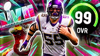 The Greatest Super Bowl EVER Madden 24 LB Superstar Mode 10 [upl. by Naomi703]