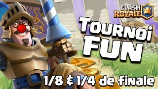 Clash Royale BFA Tournoi quotloufoquequot  18 et 14 de finale [upl. by Zimmer]