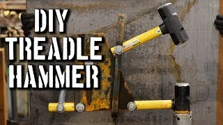 DIY Treadle Hammer PDF PLANS for Treadle Hammer [upl. by Bekha]