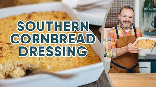 Southern Cornbread Dressing [upl. by Elahcim724]