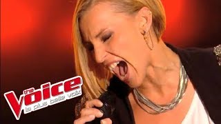 Guesch Patti – Etienne  Sarah Jad  The Voice France 2014  Blind Audition [upl. by Einalam]