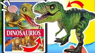 TIRANOSAURIO REX CARNOTAURIO ESPINOSAURIO  ENCICLOPEDIA DE LOS DINOSAURIOS  ¡INCREIBLES [upl. by Yelena709]