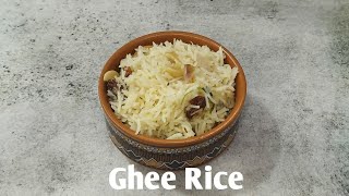 short  Ghee Rice Recipe  Tasty and healthy and easy to make ghee rice recipe  special rice [upl. by Alrahc788]