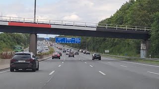 a drive from Sulzbach Shoppingmall to Steinbach over HighwayAutobahn A66 PLEASE LIKEampSUBSCRIBE [upl. by Faxon]