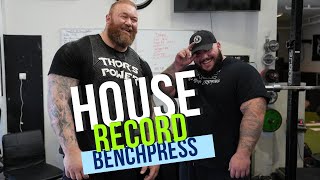 280kg  617lbs bench press Ft GYM REAPER [upl. by Ppilihp706]