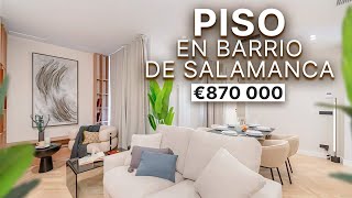 Piso en venta en el barrio de Salamanca Madrid  870 000 [upl. by Tim]