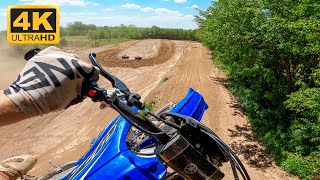 Backyard MX Track on YZ250F 4K UHD [upl. by Easton905]