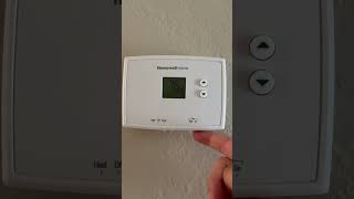 Honeywell Home Basic Digital Thermostat Review [upl. by Seessel]