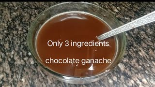 Chocolate ganache recipe How to make chocolate ganache Frosting recipe [upl. by Ecidnac]