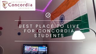 Best area to find accommodation for Concordia Students  Montreal  International Students [upl. by Alleiram]