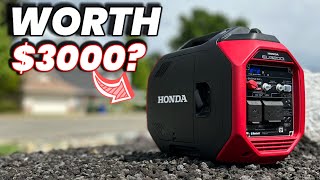 HONDAS NEW EFI WORTH 3000 Honda EU3200I Best New Generator [upl. by Novat]