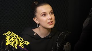 MONCLERGENIUS  Millie Bobby Brown speaks to Derek Blasberg in Milan [upl. by Bohman]