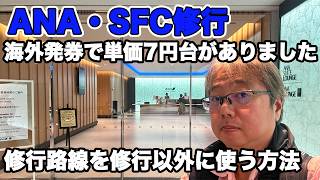 【SFC修行】海外発券でコスパ最高路線 予約方法 ★年末年始に国内線を安く乗る方法 [upl. by Marabel]