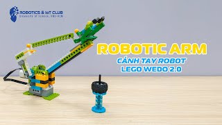 Robotic Arm  Cánh tay Robot  Lego Wedo 20 [upl. by Dlawso]