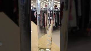 Weird flakes in sealed Voss water bottle [upl. by Alleinad]