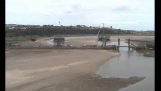 Barnstaple Bridge Construction time lapse [upl. by Anse]