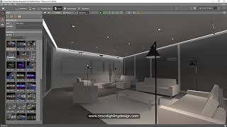 How to create light scenes in Dialux evo [upl. by Ydospahr]