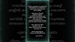 Malayalam song lyricsazhake chankulakkanaARM movieshorts [upl. by Neal]