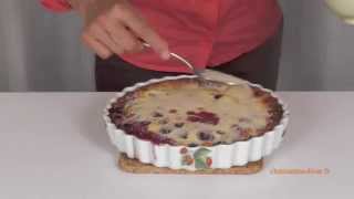 clafoutis aux cerises sans gluten de Clementine Oliver [upl. by Trudey]