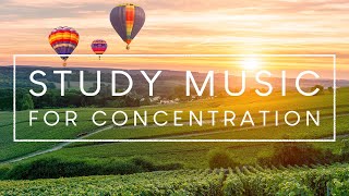 Music For Concentration And Focus While Studying  3 Hours of Ambient Study Music [upl. by Muller572]