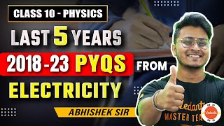 Electricity Class 10 PYQs  Physics  Science  Past 5 Years Board Exam Questions  CBSE 2024 [upl. by Shurlock]