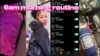 My 6am High School Morning Routine grwm what’s in my bookbag ootd [upl. by Atnuahc]