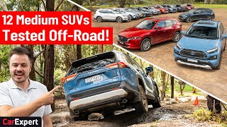 Best SUVs offroad Top 12 medium SUVs compared  some fail to make it [upl. by Onateag]