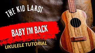 Ukulele Tutorial The Kid LAROI BABY IM BACK [upl. by Matusow]