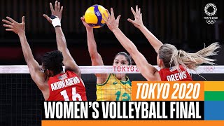 Brazil 🇧🇷 vs USA 🇺🇸  Womens Volleyball Gold Medal Match  Tokyo Replays [upl. by Frieda]