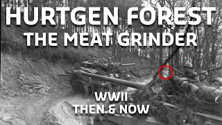 INSIDE THE BLOODY HURTGEN FOREST  WWII THEN amp NOW [upl. by Lagas904]