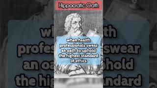 Hippocratic Oath ethics law [upl. by Carly]