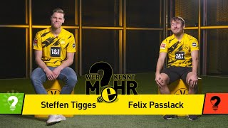 Steffen Tigges vs Felix Passlack  Who knows more  BVBChallenge [upl. by Nahtaoj]