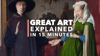 The Arnolfini Portrait by Jan Van Eyck Great Art Explained [upl. by Hourigan]