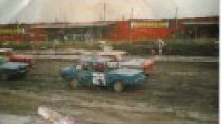 Banger racing Crewe Stadium Whitchurch 19856 [upl. by Griffie136]