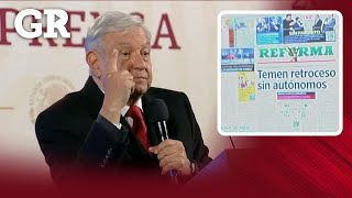 Es el colmo pagar sus instituciones con presupuesto AMLO [upl. by Relyhs]