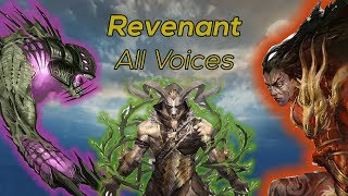 Guild Wars 2  ALL Legendary Revenant conversations [upl. by Washburn]