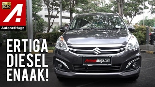 Review Suzuki Ertiga Diesel Hybrid test drive by AutonetMagz [upl. by Sitnerp838]